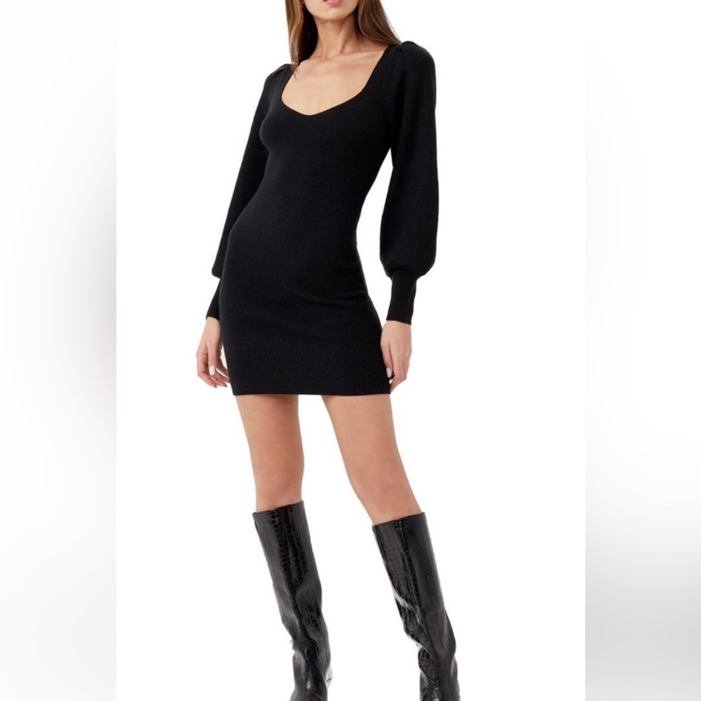 FRENCH CONNECTION
Joss Balloon Sleeve Knit Dress